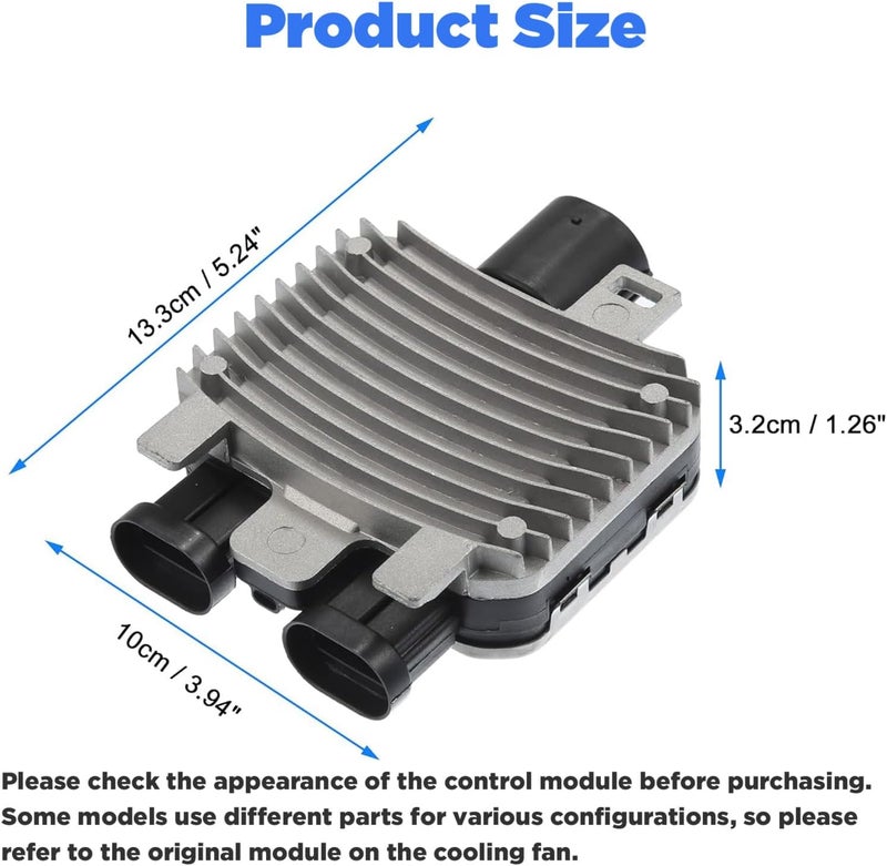 AIKEN Engine Cooling Fan Control Module Compatible with Ford Edge S-MAX Land Rover LR2 Lincoln Volvo XC70 S80 S60 V60 XC60 Replace #7T43-8C609-BA LR011907. - Image 5